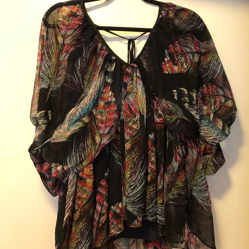 Gypsy warrior boutique feather top